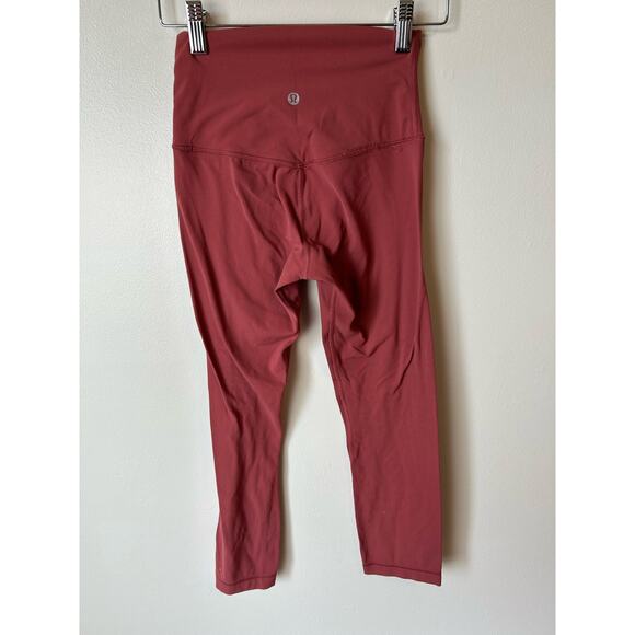 Lululemon Align Crop *21" Size 2 FLAWS - Picture 4 of 7